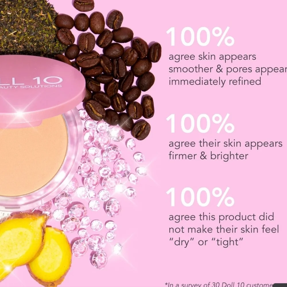 Doll 10 T.C.E Filtered Finishing Powder Powered by Skin-Loving Ingredients